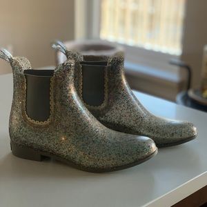 Jack Rogers Multicolored Rainboots Sz 10